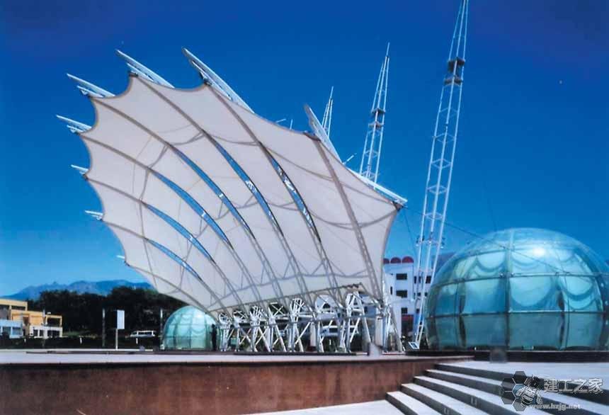 洛阳车棚膜结构网架